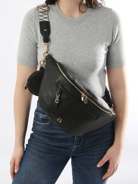 Sac Banane Lulu castagnette zip VICK vue secondaire 1