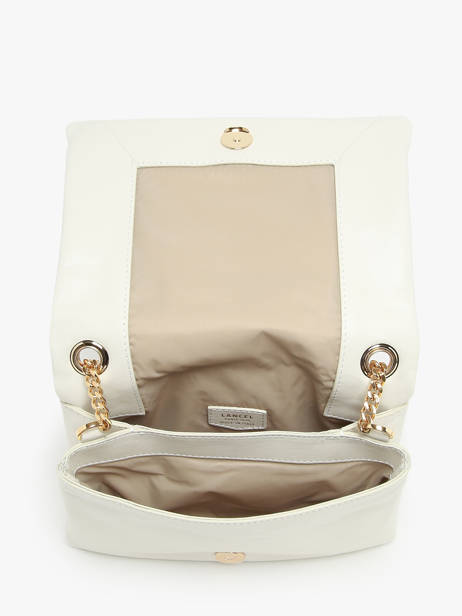 Sac Bandoulière Billie Cuir Lancel Blanc billie A12765 vue secondaire 3