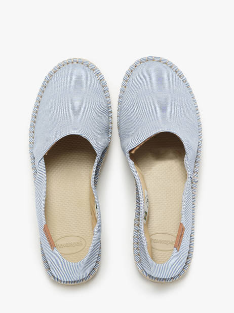 Espadrilles Havaianas Bleu men 4147955H vue secondaire 2