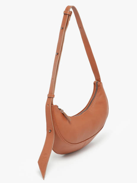 Small Crossbody Bag Sosoomao Leather Etrier Beige sosoomao ECSO057S other view 2