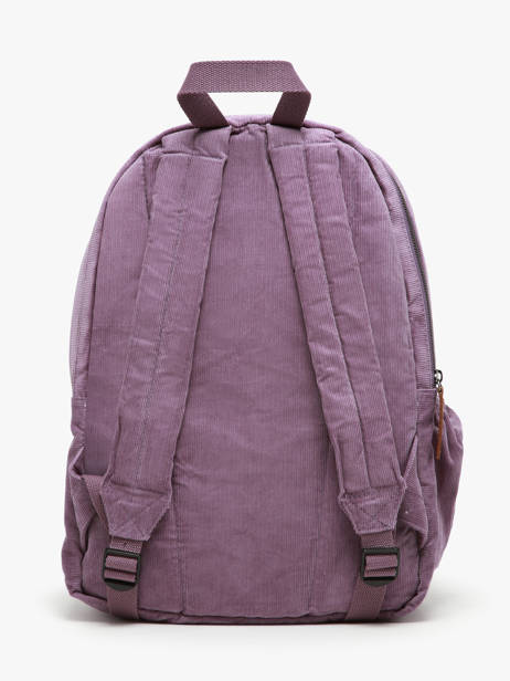 Sac à Dos 2 Compartiments Basilic pepper Violet delhi BDEH02 vue secondaire 4