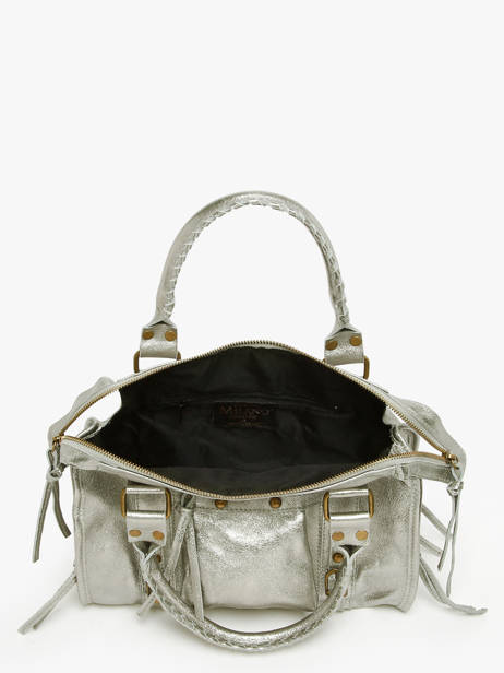 Sac Porté épaule Nine Cuir Milano Or nine NI24092 vue secondaire 3