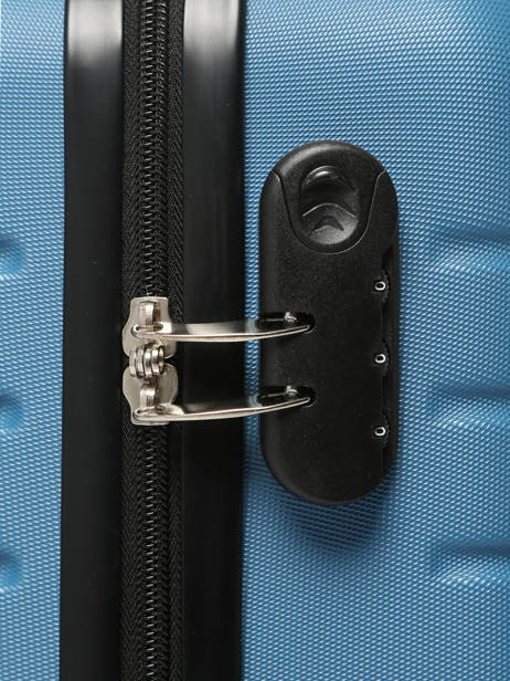 Valise Rigide Valencia Travel Bleu valencia L vue secondaire 1
