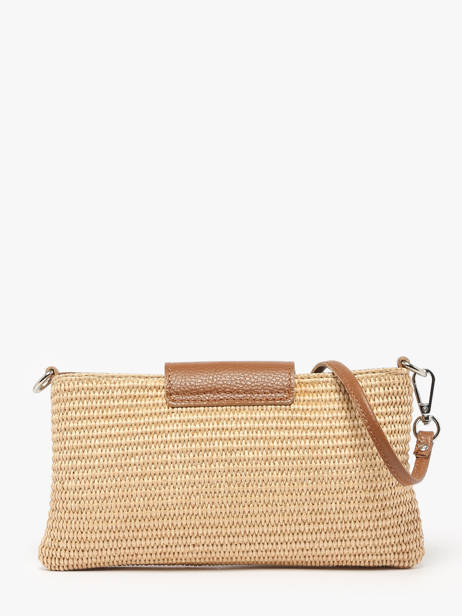 Sac Bandoulière Mini Osier Italie Lancaster Beige mini osier italie 117 vue secondaire 4