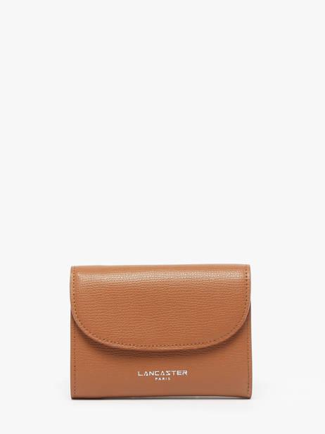 Porte-monnaie Cuir Lancaster Beige sierra pm 3