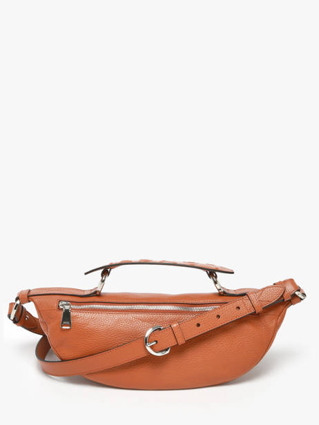 Sac Bandoulière Origami Cuir Lancel Marron origami A13379 vue secondaire 4