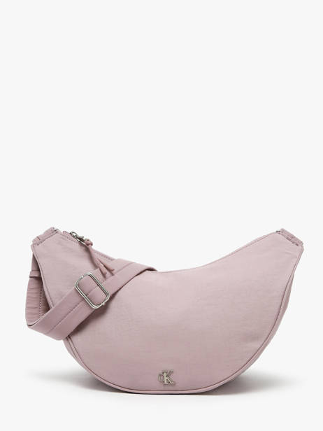 Sac Bandoulière Luna Nylon Calvin klein jeans Rose luna 4K3095G