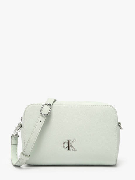 Sac Bandoulière Minimal Mono Polyester Recyclé Calvin klein jeans Vert minimal mono 4K3162G