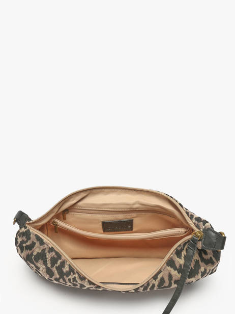 Sac Bandoulière Leopard Polyester Miniprix Beige leopard 6243 vue secondaire 2