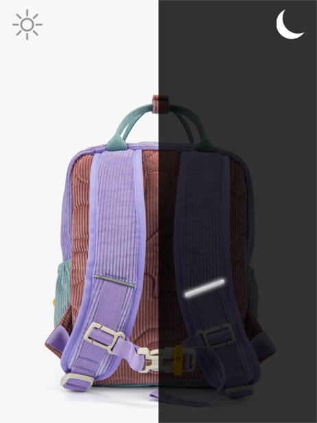 Mini Sac à Dos Stones and bones Multicolore girls G vue secondaire 5