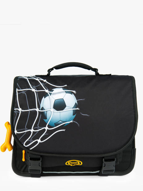 Cartable Cedar 2 Compartiments Stones and bones Noir boys B