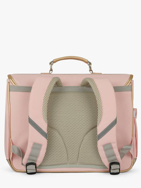 Cartable 2 Compartiments Caramel et cie Rose boheme FI vue secondaire 4