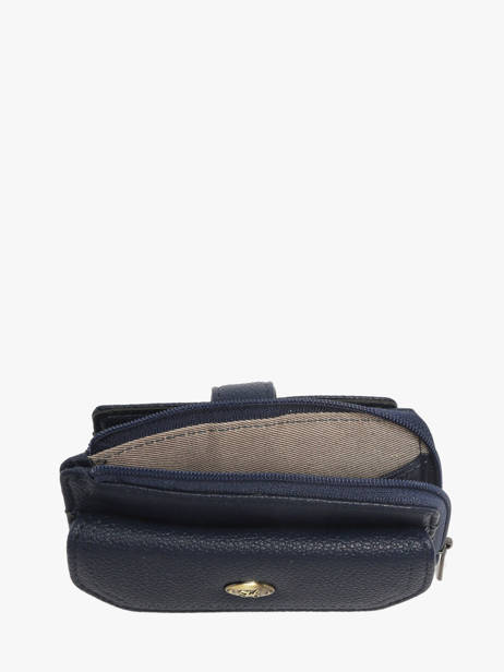 Portefeuille Hexagona Bleu ronda 388459 vue secondaire 2