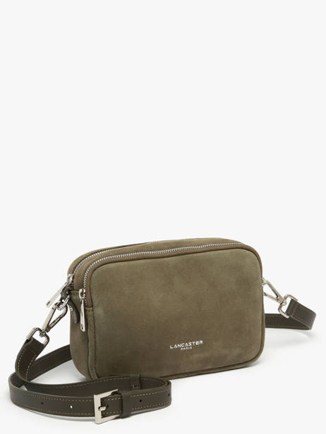 Sac Bandoulière Suede Cuir Lancaster Vert suede 65 vue secondaire 2