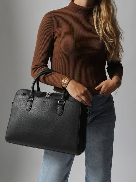 Sac Porté Main Madrid Hexagona Noir madrid 535984 vue secondaire 2