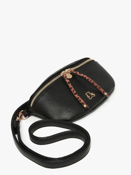 Sac Banane Lulu castagnette zip ZINH vue secondaire 2