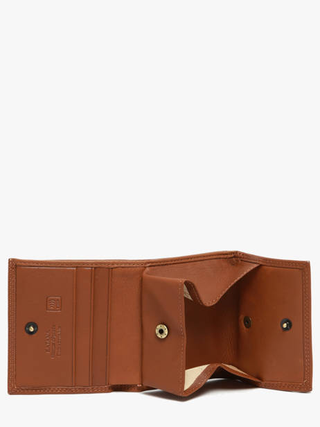 Porte-monnaie Cuir Katana Marron marina 753047 vue secondaire 1