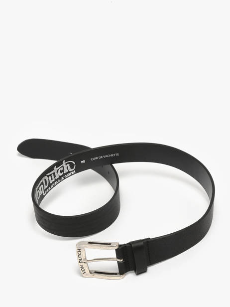 Adjustable Belt Von dutch Black belt HUTCH other view 3