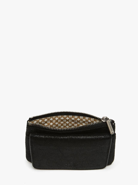 Porte-monnaie Cuir Mila louise Noir vintage 3853X vue secondaire 1