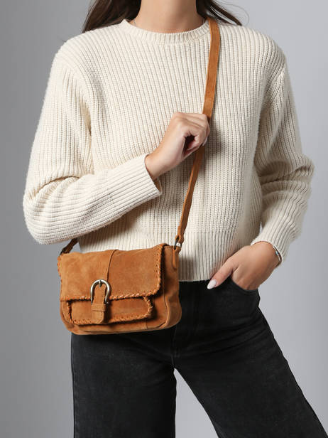 Shoulder Bag Jenny Leather Pieces Brown jenny 17160093 other view 1