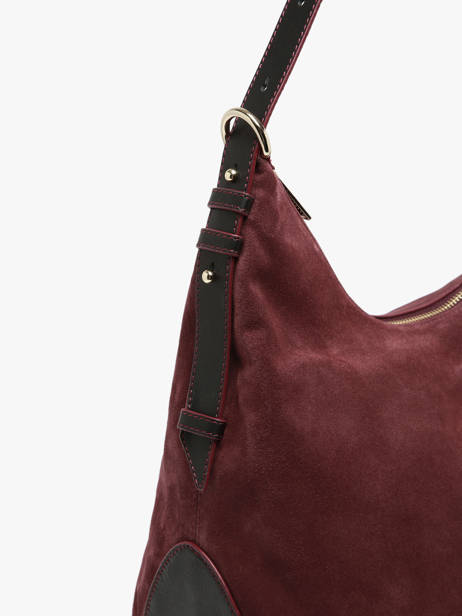 Sac Porté épaule Carrie En Cuir Daim Nathan baume Violet vogue 1 vue secondaire 3