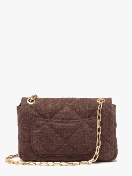 Sac Bandoulière Moon Lin Vanessa bruno Marron moon 70V40326 vue secondaire 4