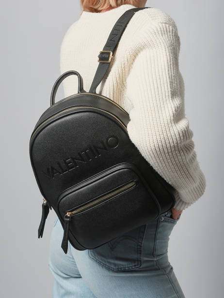 Sac à Dos Valentino Noir foxy re VBS9EO21 vue secondaire 1
