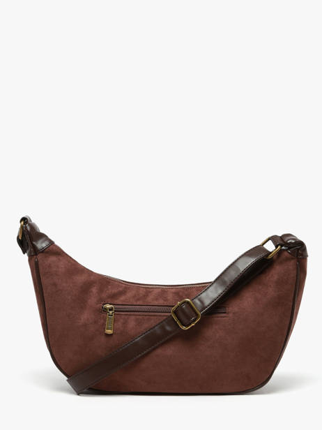 Sac Bandoulière Velvet Soft Miniprix Marron velvet soft 27592 vue secondaire 3