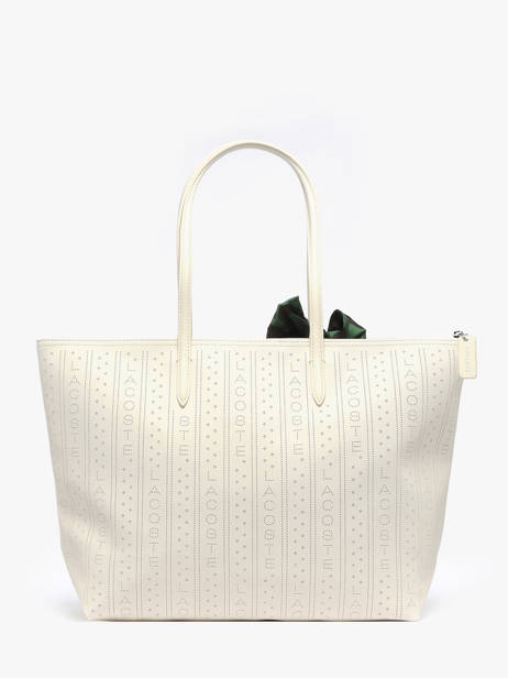 Sac Porté épaule L.12.12 Concept Seasonal Lacoste Blanc l.12.12 concept seasonal NF5133SJ vue secondaire 4