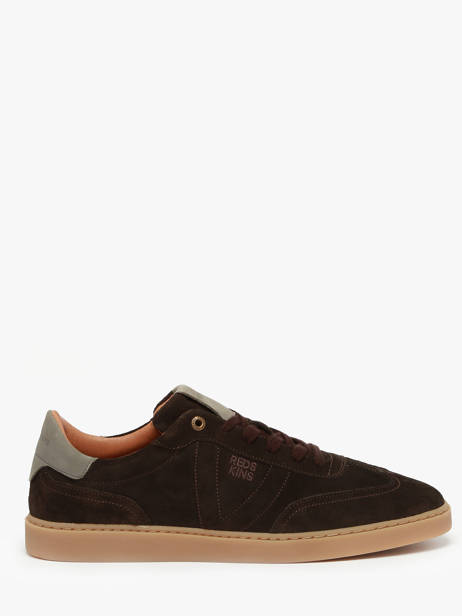 Sneakers Quadra En Cuir Redskins Marron men QUADRA