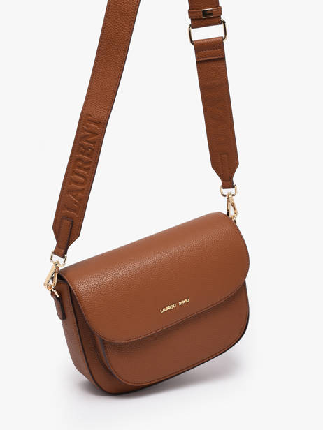 Sac Bandoulière Estée Laurent david Marron ld bags 982 vue secondaire 2