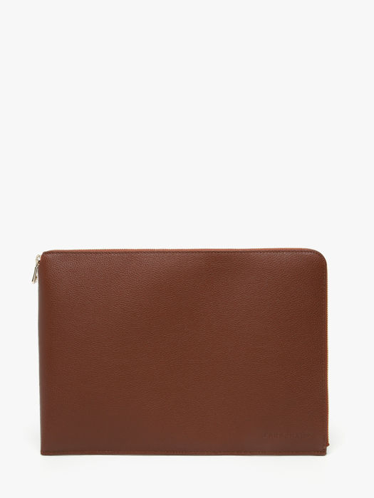 Longchamp Le foulonné Etui passeport Marron