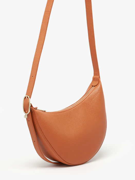 Longchamp Le foulonné Sacs porté travers Orange
