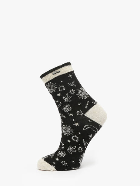 Chaussettes Femme Lea & Ava Cabaia Noir socks women AVA