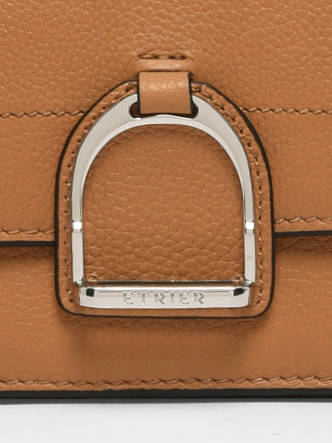 Medium Leather Altesse Crossbody Bag Etrier Yellow altesse EALT048M other view 5