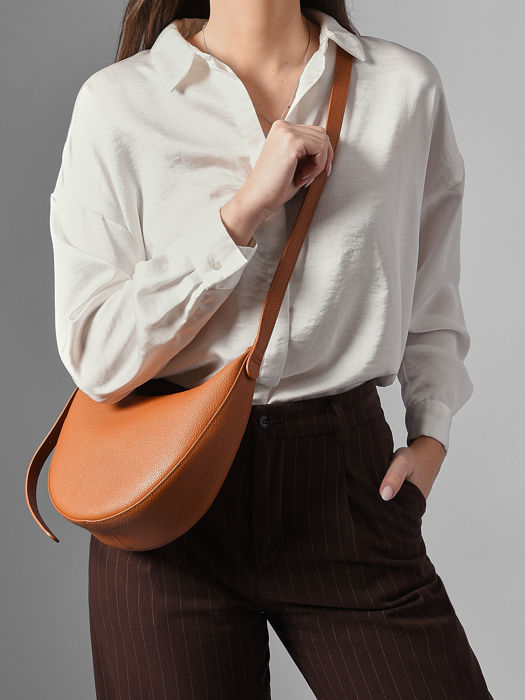 Longchamp Le foulonné Sacs porté travers Orange