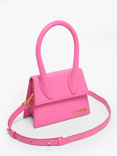 Sac Bandoulière D'occasion Chiquito Moyen Cuir Jacquemus Rose second life 1560114 vue secondaire 4