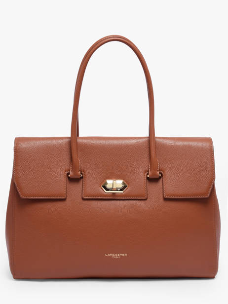 Leather Milano Shoulder Bag Lancaster Beige milano cosmos 57