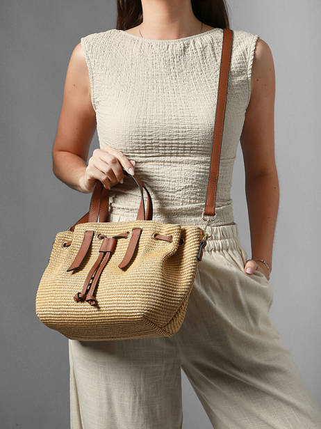 Shoulder Bag Brumby Estival Etrier Beige brumby estival EBRS150S other view 2