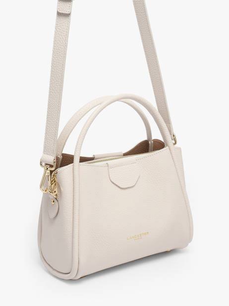 Sac à Main Ida Double Cuir Lancaster Blanc ida double 83 vue secondaire 2