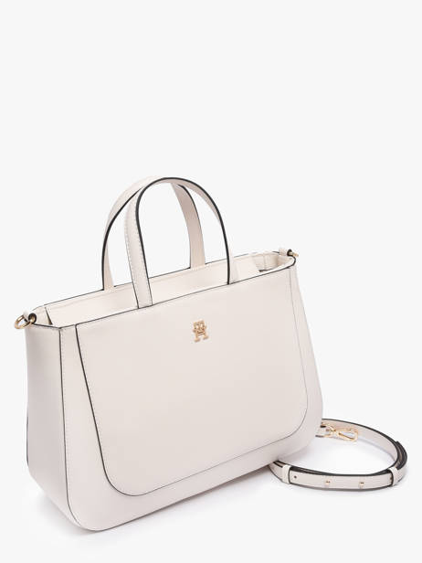 Sac Porté Main Th Glam Polyester Tommy hilfiger Blanc th glam AW18145 vue secondaire 1