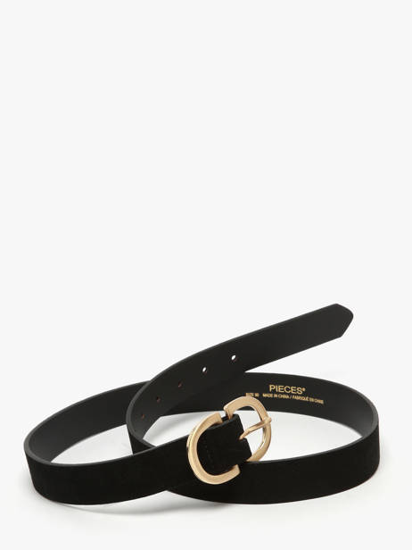 Ceinture Pieces Noir juva 17102275 vue secondaire 3