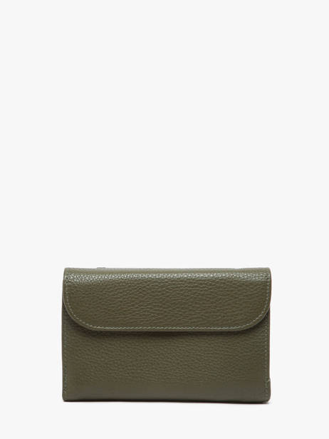 Wallet Caviar Leather Crinkles Green caviar 15020 other view 4