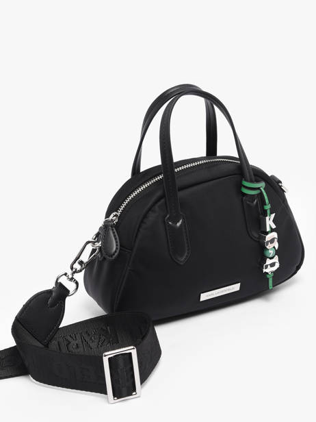 Sac Porté Main K Ikon Polyester Recyclé Karl lagerfeld Noir k ikon B1W30016 vue secondaire 2