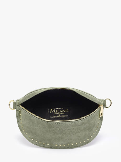 Belt Bag Leather Milano Green velvet VE25111 other view 3