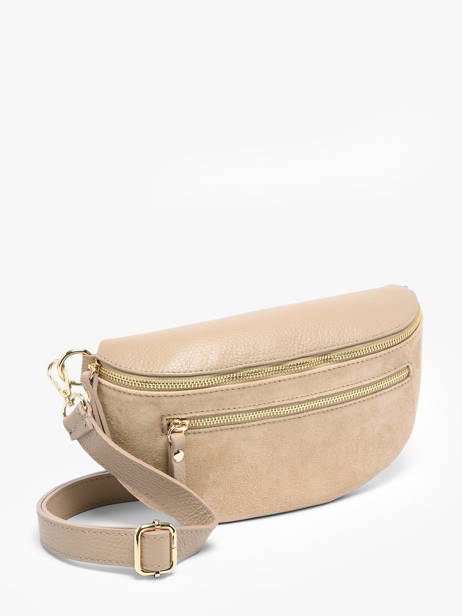 Belt Bag Leather Milano Beige velvet caviar VC24111 other view 2