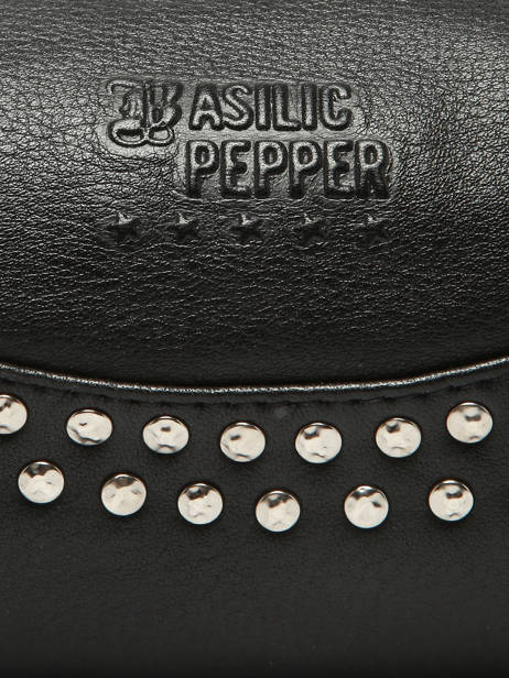 Shoulder Bag Glam Leather Basilic pepper Black glam BGLA87 other view 5