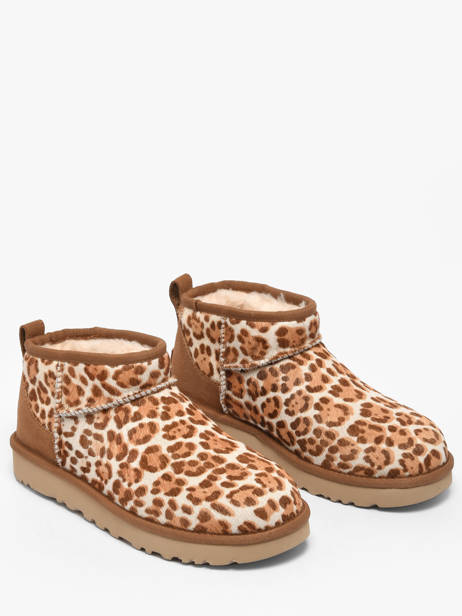 Bottines Ugg Marron women 1178110 vue secondaire 1