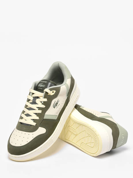 Sneakers En Cuir Lacoste Vert men 1SMA0100 vue secondaire 3