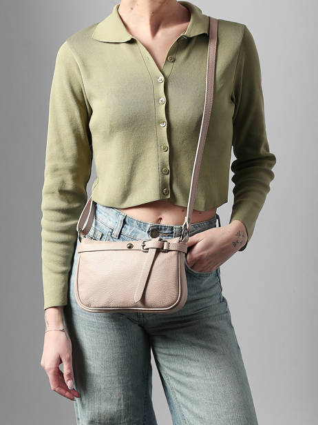 Shoulder Bag Caviar Leather Milano Beige caviar G1421N other view 1